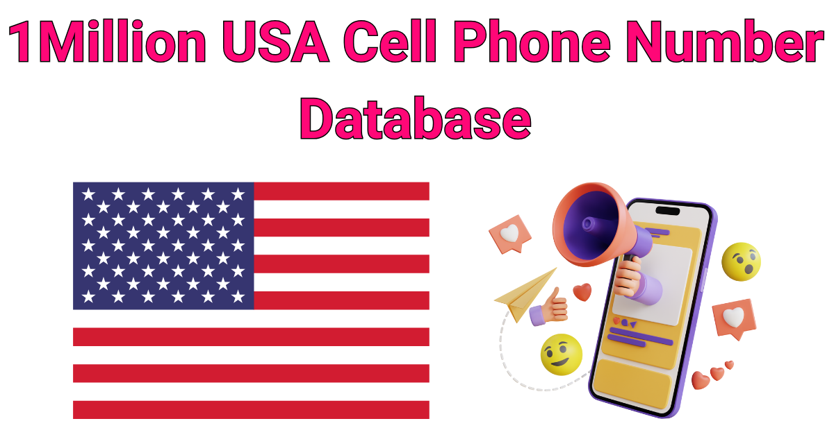 1Million USA Cell Phone Number Database - Contact Bridge