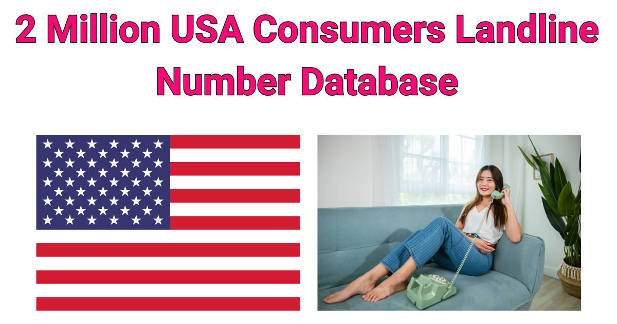 2 Million USA Consumers Landline Number Database